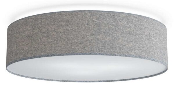Plafoniera Belid, dimmerabile, Grigio, Soggiorno, Tessuto / Tessile