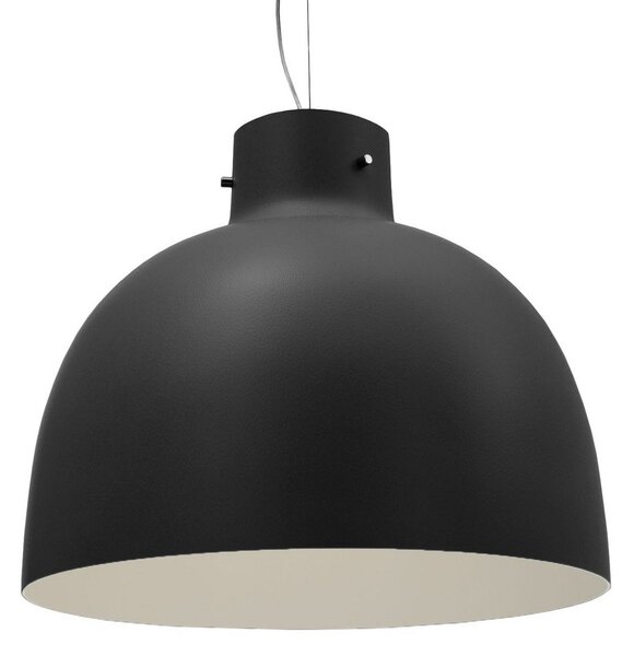 Lampada a sospensione Kartell, Bellissima, Nero, Soggiorno, Plastica, Design
