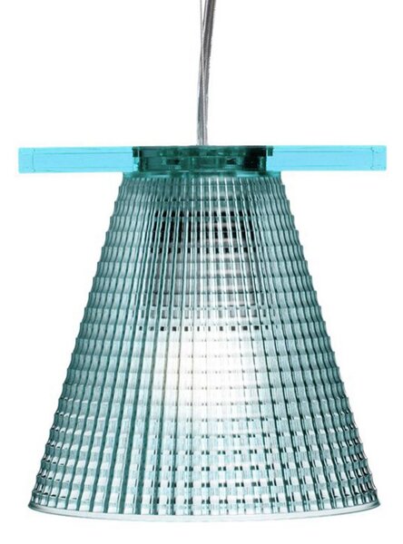 Lampada a sospensione Kartell, Light-Air, Blu, Soggiorno, Plastica, Design