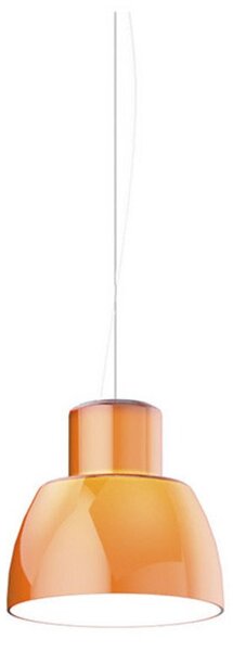 Lampada a sospensione Nemo Lighting, dimmerabile, Arancione, Soggiorno, Vetro