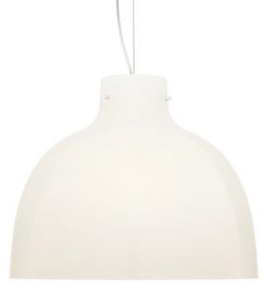 Lampada a sospensione Kartell, Bellissima, Bianco, Soggiorno, Plastica, Design