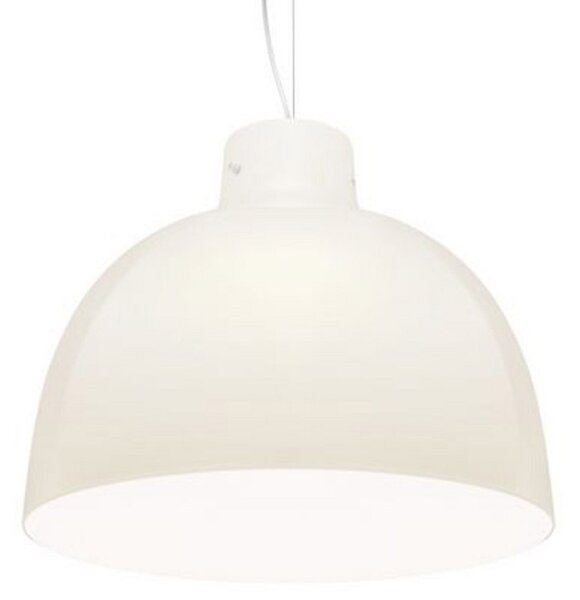 Lampada a sospensione Kartell, Bellissima, Bianco, Soggiorno, Plastica, Design