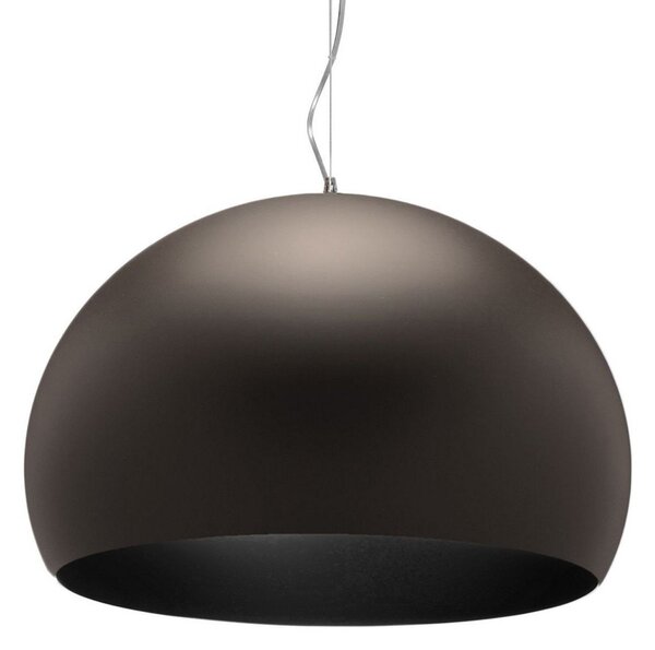 Lampada a sospensione Kartell, FL/Y, dimmerabile, Marrone / Ruggine, Soggiorno, Plastica, Design