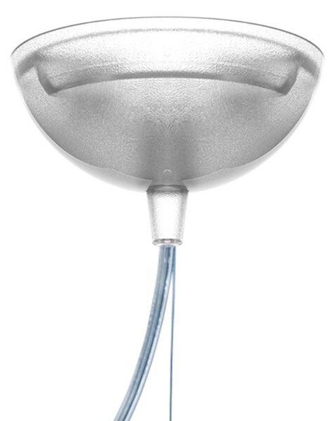Lampada a sospensione Kartell, Small FL/Y, Trasparente, Soggiorno, Plastica, Design