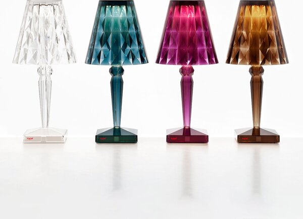Lampade da tavolo Kartell, Big Battery, Marrone / Ruggine, Soggiorno, Plastica, Design