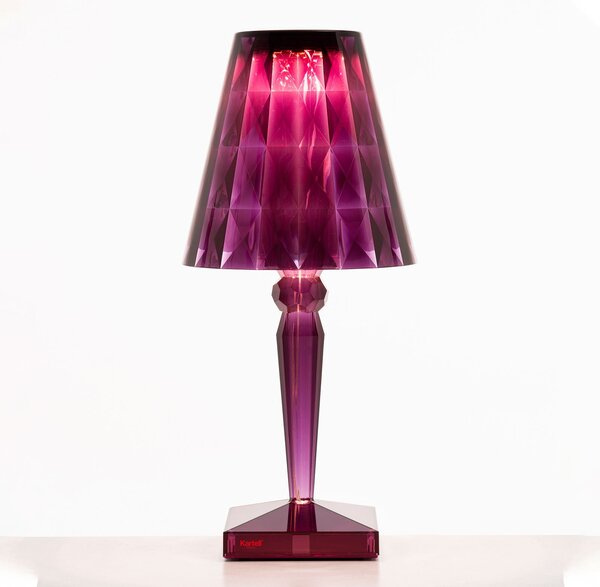 Lampade da tavolo Kartell, Big Battery, Viola, Soggiorno, Plastica, Design