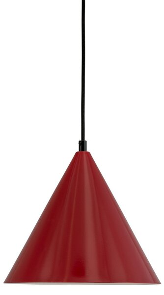 Lampada a sospensione Dyberg Larsen, Ron, dimmerabile, Rosso, Soggiorno, Metallo, Scandinavo