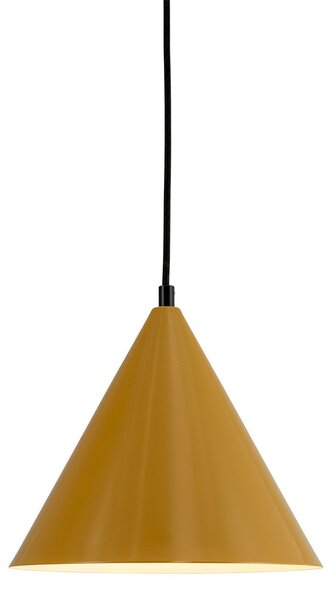 Lampada a sospensione Dyberg Larsen, Ron, dimmerabile, Giallo, Soggiorno, Metallo, Scandinavo