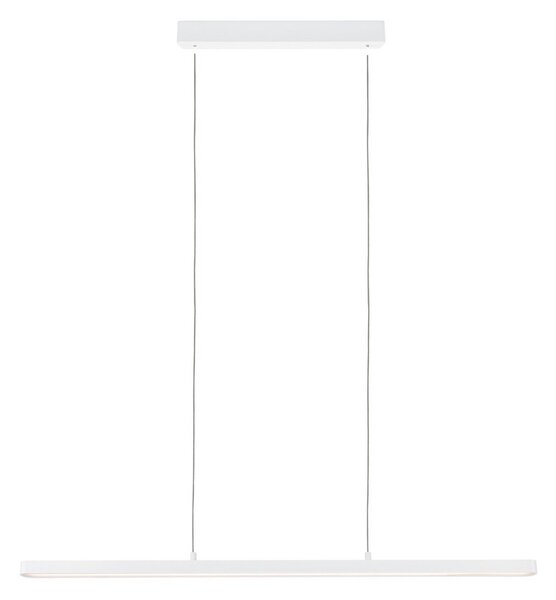 Lampada a sospensione Paulmann, Lento, dimmerabile, Bianco, Soggiorno, Metallo, Moderno