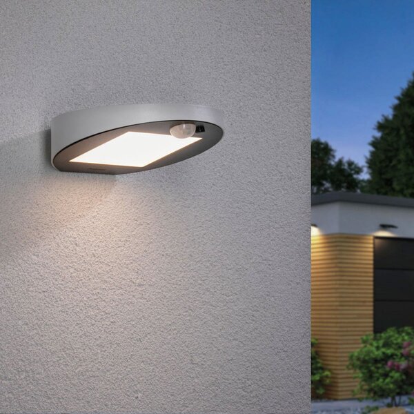 Lampade da esterno Paulmann, Ryse, Bianco, Plastica, Moderno