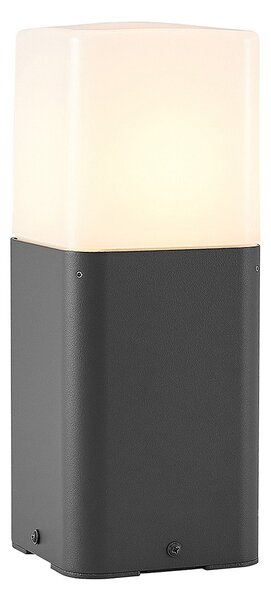 Lampade da esterno Lucande, Obuna, dimmerabile, Nero, Metallo, Moderno