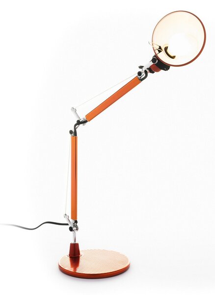 Lampade da tavolo Artemide, Tolomeo Micro, Arancione, Studio / Ufficio, Metallo, Design