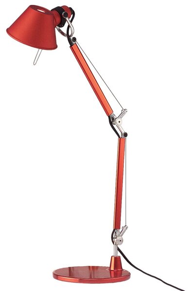Lampade da tavolo Artemide, Tolomeo Micro, Rosso, Studio / Ufficio, Metallo, Design