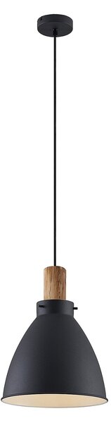 Lampada a sospensione Lindby, Trebale, dimmerabile, Nero, Soggiorno, Metallo, Scandinavo