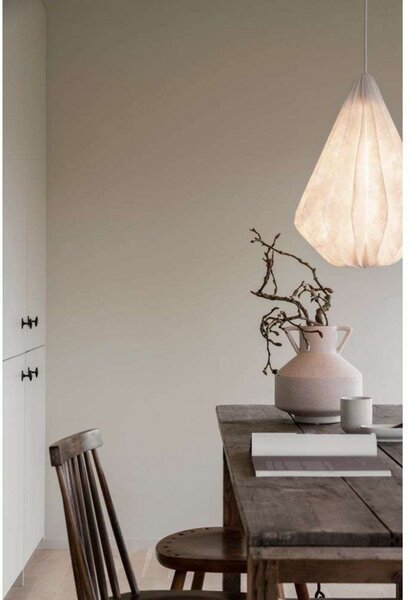 Lampada a sospensione Watt & Veke, dimmerabile, Bianco, Soggiorno, Carta / Cartone, Scandinavo