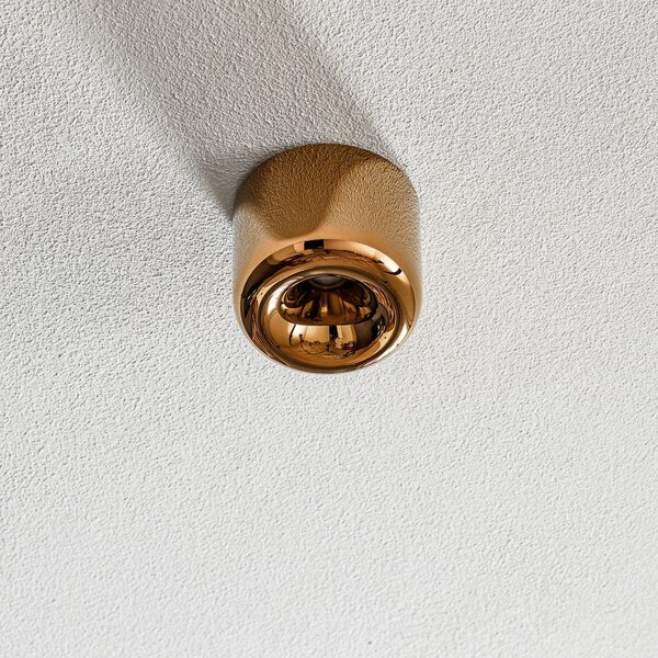 Plafoniera Serien Lighting, Cavity Ceiling S, dimmerabile, Bronzo / Ottone anticato, Soggiorno, Metallo, Design