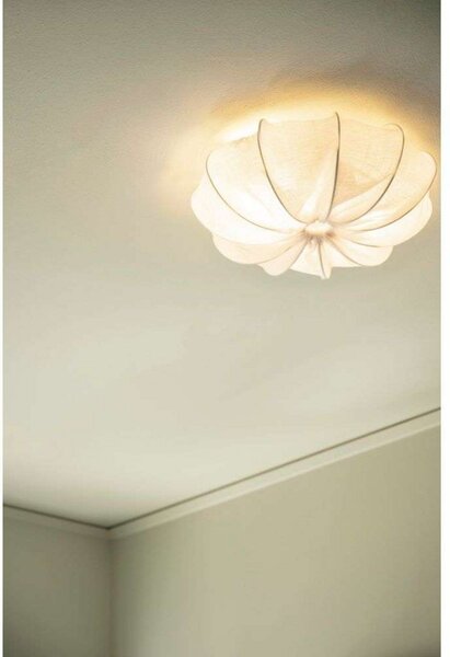 Plafoniera Watt & Veke, dimmerabile, Bianco, Camera da letto, Tessuto / Tessile, Scandinavo