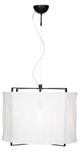 Lampada a sospensione By Rydéns, Softy, dimmerabile, Bianco, Soggiorno, Tessuto / Tessile, Scandinavo