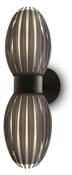 Tentacle Applique da Parete Duo Black/Smoke - Herstal