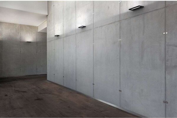 Applique da parete Serien Lighting, dimmerabile, Nero, Soggiorno, Alluminio