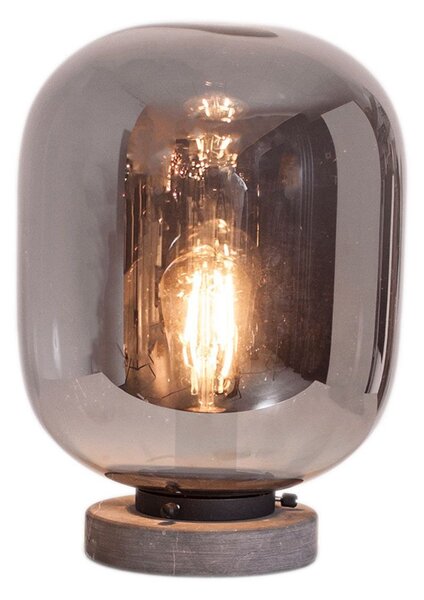 Lampade da tavolo By Rydéns, Leola, Grigio, Soggiorno, Vetro