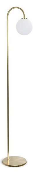 Lampada da terra Herstal, Dorato / Ottone, Soggiorno, Metallo