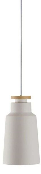Lampada a sospensione Herstal, Bianco, Sala da pranzo, Metallo