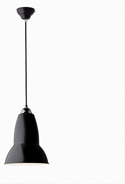 Lampada a sospensione Anglepoise, Original 1227 Midi, dimmerabile, Nero, Soggiorno, Metallo, Design