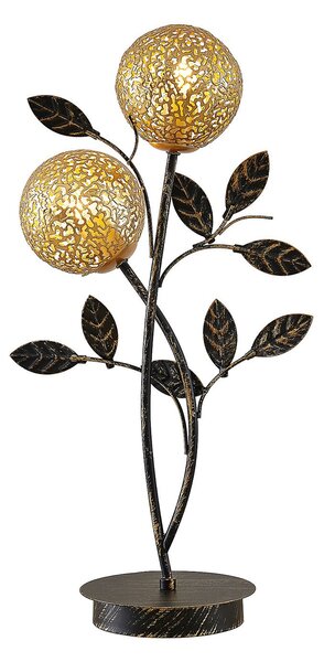 Lampade da tavolo Lucande, Evory, Nero, Soggiorno, Metallo, Fiorentino