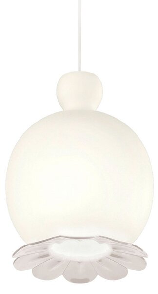 Lampada a sospensione kdln, Opyo, dimmerabile, Bianco, Soggiorno, Vetro, Design