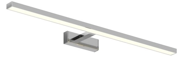 Applique da parete Lindby, Jukka, Metallizzato, Bagno, Alluminio, Moderno