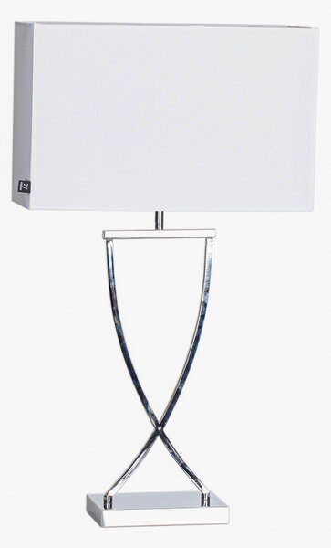 Lampade da tavolo By Rydéns, Omega, Metallizzato, Soggiorno, Tessuto / Tessile, Moderno
