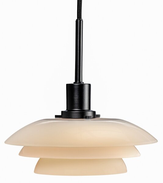 Lampada a sospensione Dyberg Larsen, DL20, dimmerabile, Bianco, Soggiorno, Vetro, Scandinavo