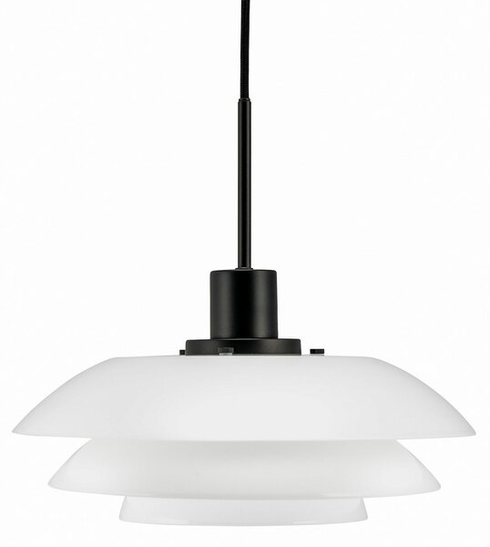 Lampada a sospensione Dyberg Larsen, DL31, dimmerabile, Bianco, Soggiorno, Vetro, Scandinavo