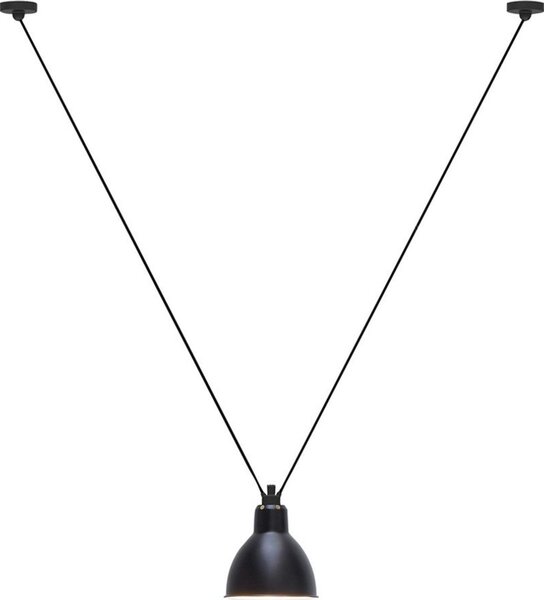 Lampada a sospensione Lampe Gras, Nero, Soggiorno, Metallo