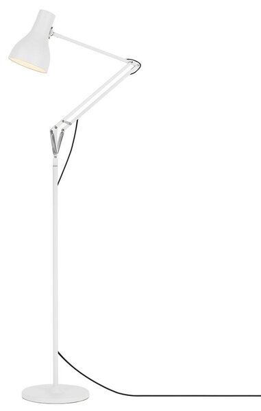 Lampada da terra Anglepoise, Type 75, Bianco, Soggiorno, Metallo, Industriale