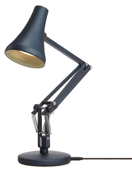 Lampade da tavolo Anglepoise, 90 Mini Mini, dimmerabile, Blu, Studio / Ufficio, Metallo, Industriale