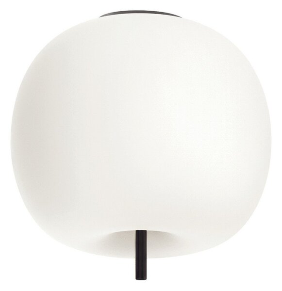 Plafoniera kdln, KUSHI 16, dimmerabile, Bianco, Soggiorno, Vetro, Design