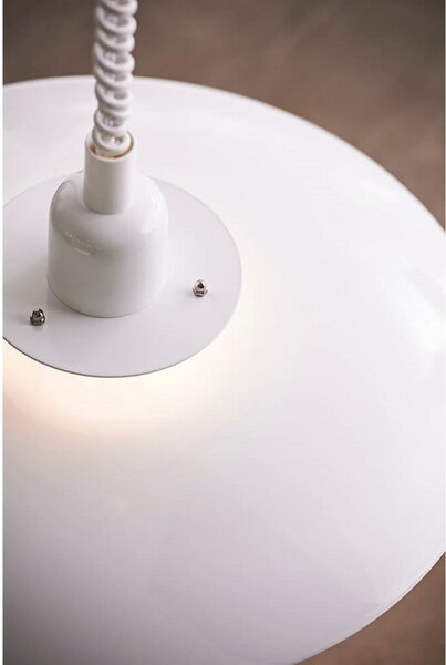Lampada a sospensione Belid, Bianco, Sala da pranzo, Metallo