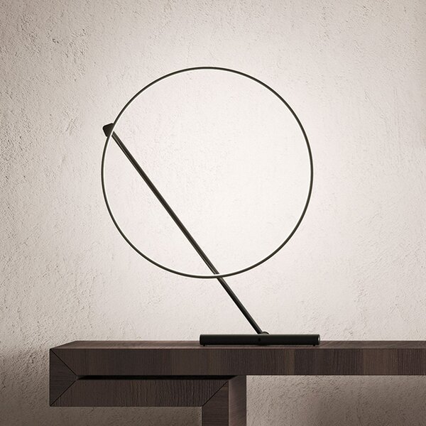 Lampade da tavolo kdln, Poise, dimmerabile, Nero, Soggiorno, Metallo, Design