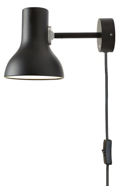 Applique da parete Anglepoise, Type 75 Mini, Nero, Soggiorno, Metallo, Design