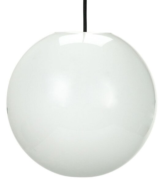 Lampada a sospensione Dyberg Larsen, Café Opal, dimmerabile, Bianco, Soggiorno, Vetro