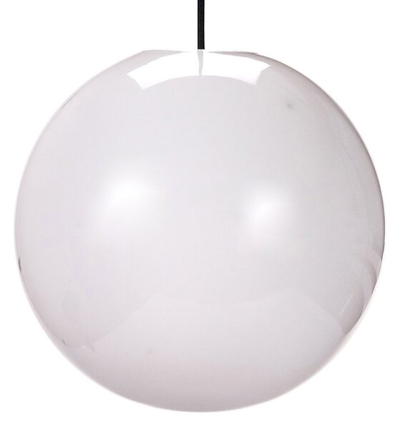 Lampada a sospensione Dyberg Larsen, Café Opal, dimmerabile, Bianco, Soggiorno, Vetro