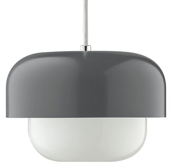Lampada a sospensione Dyberg Larsen, Haipot, dimmerabile, Grigio, Soggiorno, Metallo, Scandinavo
