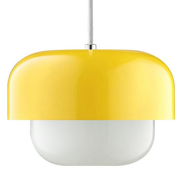 Lampada a sospensione Dyberg Larsen, Haipot, dimmerabile, Giallo, Soggiorno, Metallo, Scandinavo