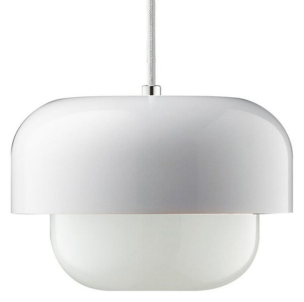 Lampada a sospensione Dyberg Larsen, Haipot, dimmerabile, Bianco, Soggiorno, Metallo, Scandinavo