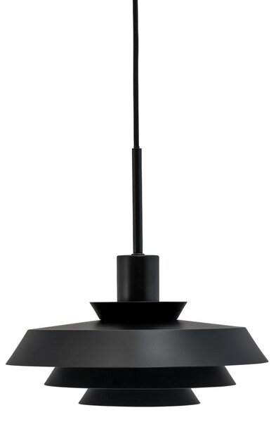 Lampada a sospensione Dyberg Larsen, DL30, dimmerabile, Nero, Soggiorno, Metallo, Scandinavo