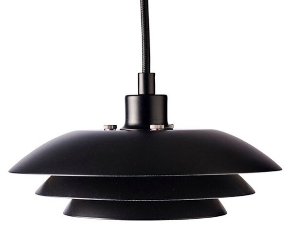 Lampada a sospensione Dyberg Larsen, DL20, dimmerabile, Nero, Soggiorno, Metallo, Scandinavo