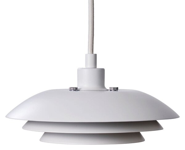 Lampada a sospensione Dyberg Larsen, DL20, dimmerabile, Bianco, Soggiorno, Metallo, Scandinavo
