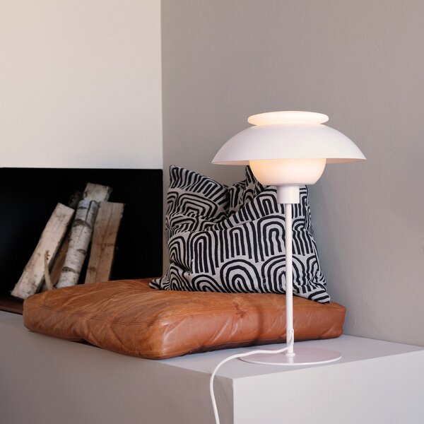 Lampade da tavolo Dyberg Larsen, Opus, Bianco, Soggiorno, Metallo, Design
